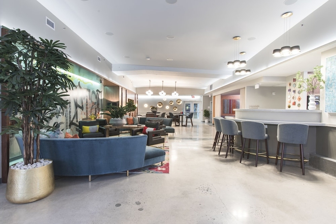 Imagen del bar/restaurante del Hotel Unscripted Durham, Part of JDV by Hyatt. Foto 3