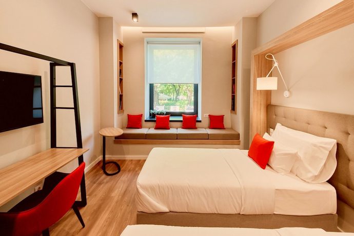 Imagen de la habitación del Hotel Up Budapest. Foto 2