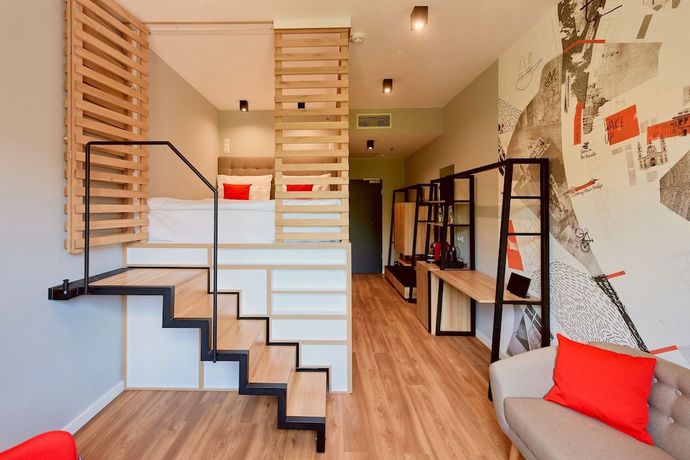 Imagen de la habitación del Hotel Up Budapest. Foto 9