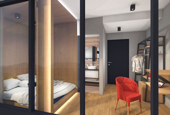 Imagen de la habitación del Hotel Up Budapest. Foto 10