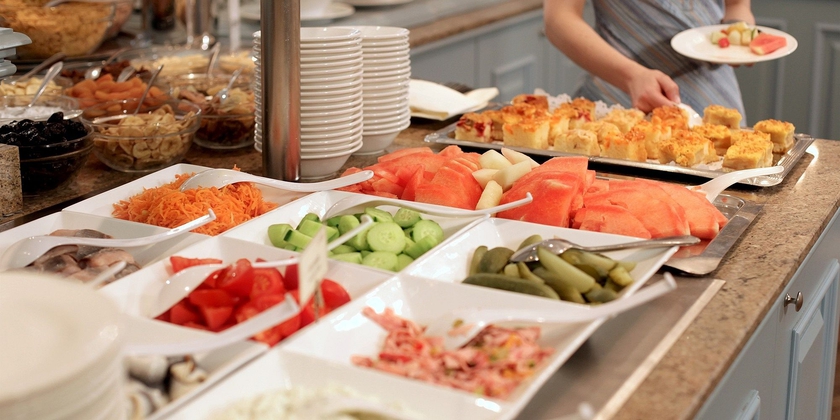 Imagen del bar/restaurante del Hotel Upstalsboom Hotel Friedrichshain. Foto 3