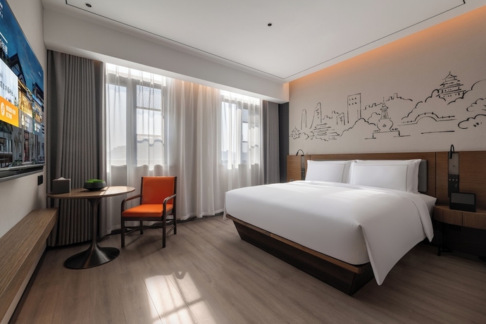 Imagen de la habitación del Hotel UrCove By Hyatt Yangzhou Dongguan Street. Foto 5