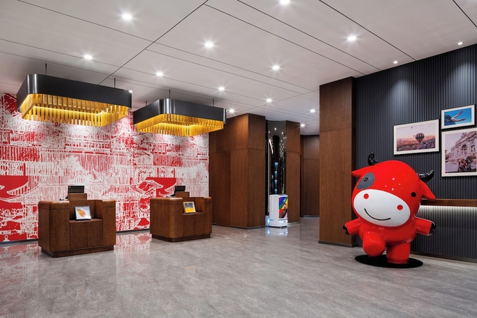 Imagen de los interiores del Hotel UrCove By Hyatt Yangzhou Dongguan Street. Foto 13