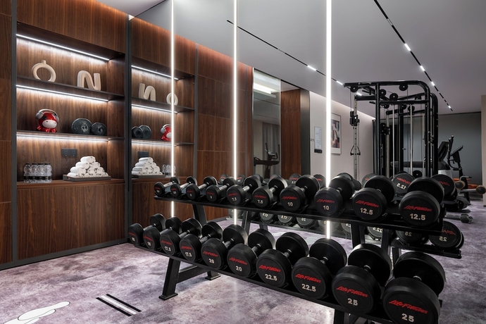 Imagen de los interiores del Hotel UrCove By Hyatt Yangzhou Dongguan Street. Foto 16