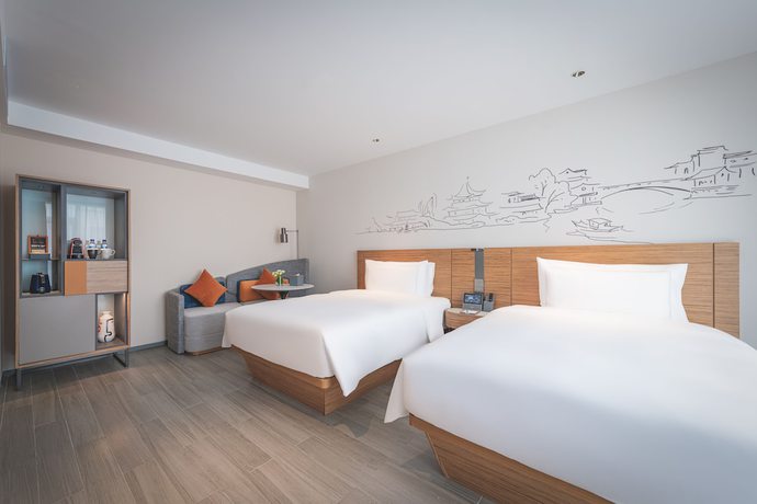 Imagen de la habitación del Hotel UrCove by HYATT Nanjing Downtown. Foto 4