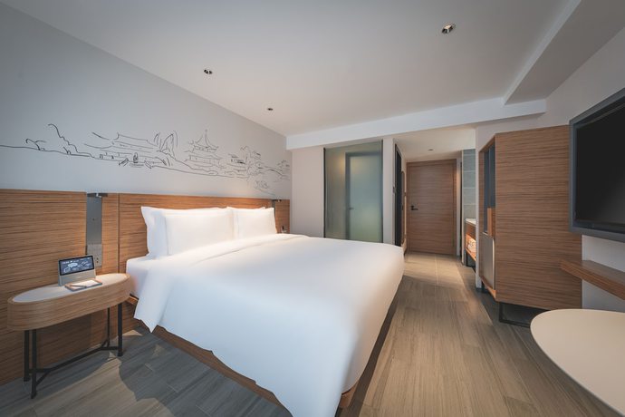 Imagen de la habitación del Hotel UrCove by HYATT Nanjing Downtown. Foto 12