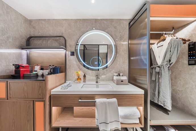Imagen de la habitación del Hotel UrCove by Hyatt Shantou Xinyicheng Huanghe Road. Foto 11