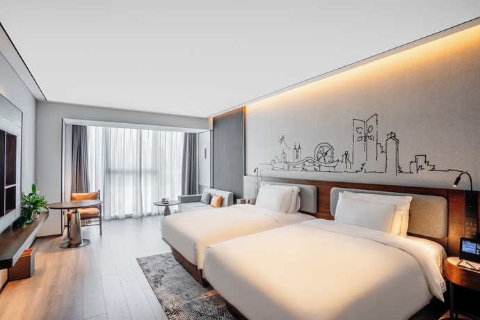 Imagen de la habitación del Hotel UrCove by Hyatt Weifang City Center. Foto 7
