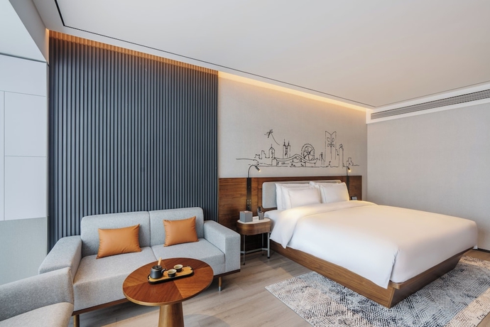 Imagen de la habitación del Hotel UrCove by Hyatt Weifang City Center. Foto 9