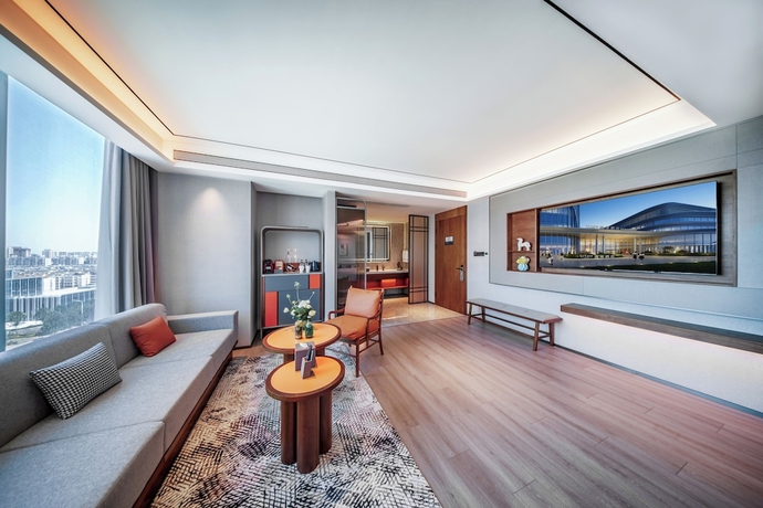 Imagen de la habitación del Hotel UrCove by Hyatt Weifang City Center. Foto 13