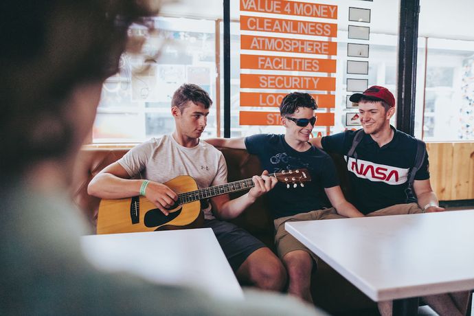 Imagen de los interiores del Hotel Urban Garden Hostel. Foto 14