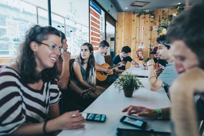 Imagen de los interiores del Hotel Urban Garden Hostel. Foto 18