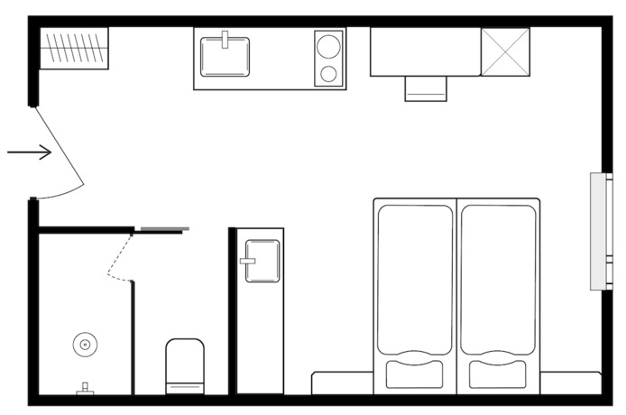 Imagen de la habitación del Hotel Urban Inn, Innsbruck . Foto 13