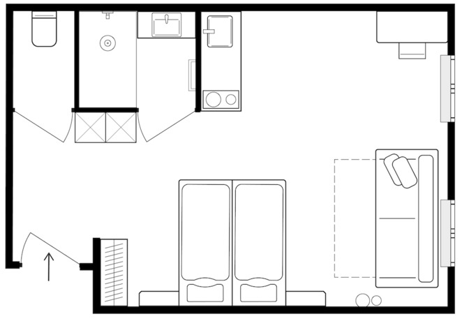 Imagen de la habitación del Hotel Urban Inn, Innsbruck . Foto 17