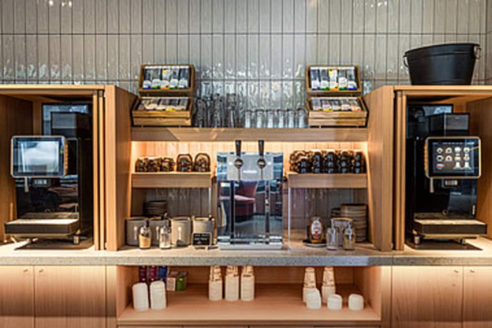 Imagen del bar/restaurante del Hotel Urban Loft Berlin. Foto 5