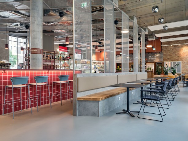 Imagen del bar/restaurante del Hotel Urban Loft Berlin. Foto 6