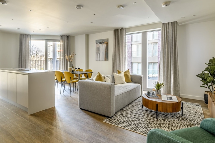 Imagen de la habitación del Hotel Urban Rest Battersea Apartments. Foto 2