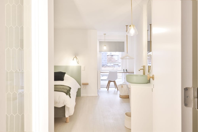 Imagen de la habitación del Hotel Urban Walls. Foto 8