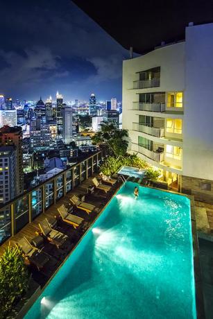 Imagen de la piscina del Hotel Urbana Langsuan Bangkok, Thailand. Foto 13
