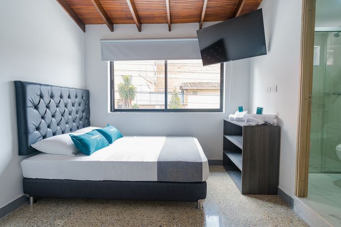 Imagen de la habitación del Hotel Urbano 70. Foto 13