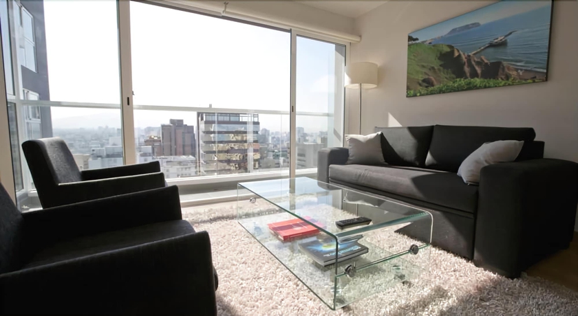 Imagen de la habitación del Hotel Urbano Apartments Miraflores Pardo. Foto 12