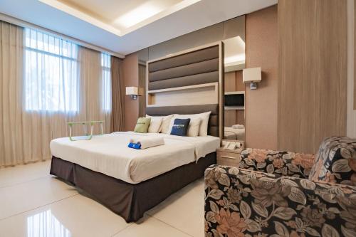Imagen de la habitación del Hotel Urbanview Newton Riau Bandung by RedDoorz. Foto 19