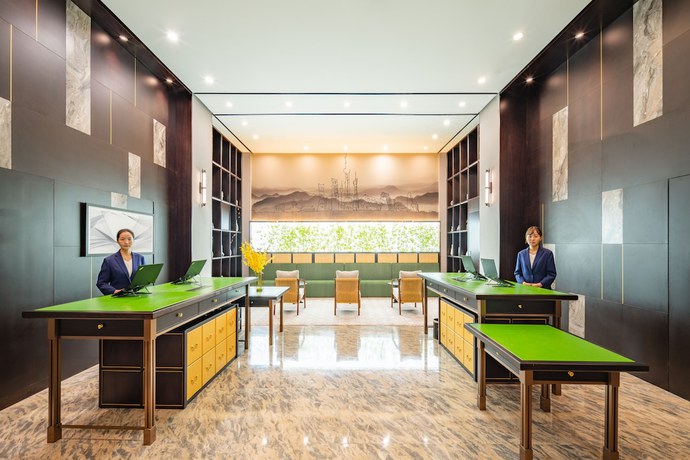 Imagen de los interiores del Hotel Urcove By Hyatt Shanghai Jinqiao Center. Foto 13