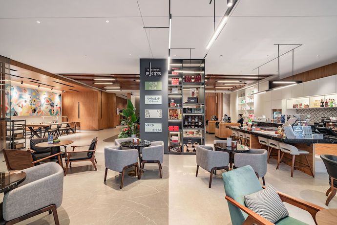 Imagen de los interiores del Hotel Urcove By Hyatt Shanghai Wujiaochang. Foto 13