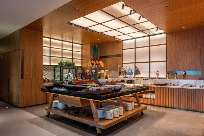 Imagen del bar/restaurante del Hotel Urcove By Hyatt Shanghai Wujiaochang. Foto 4