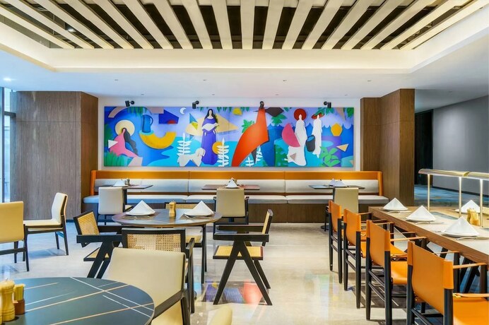Imagen del bar/restaurante del Hotel Urcove By Hyatt Shenzhen Luohu. Foto 3