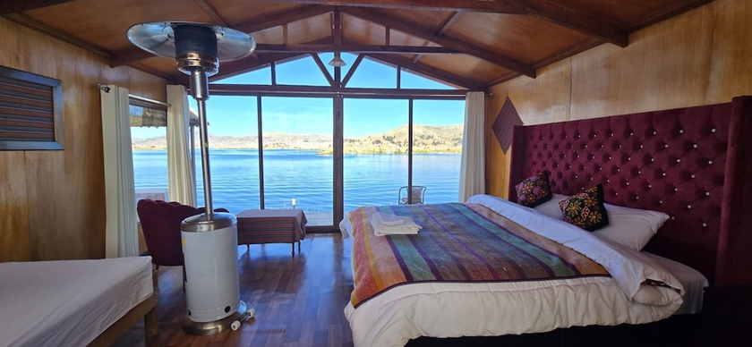 Imagen de la habitación del Hotel Uros Kaivalia Lodge. Foto 3