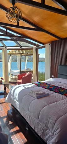 Imagen de la habitación del Hotel Uros Kaivalia Lodge. Foto 8