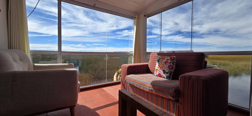 Imagen de la habitación del Hotel Uros Kaivalia Lodge. Foto 12