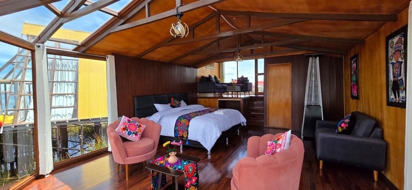 Imagen de la habitación del Hotel Uros Kaivalia Lodge. Foto 14
