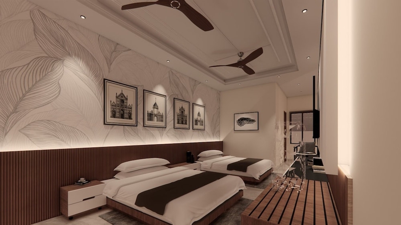 Imagen de la habitación del Hotel Utkals Bhubaneswar. Foto 7