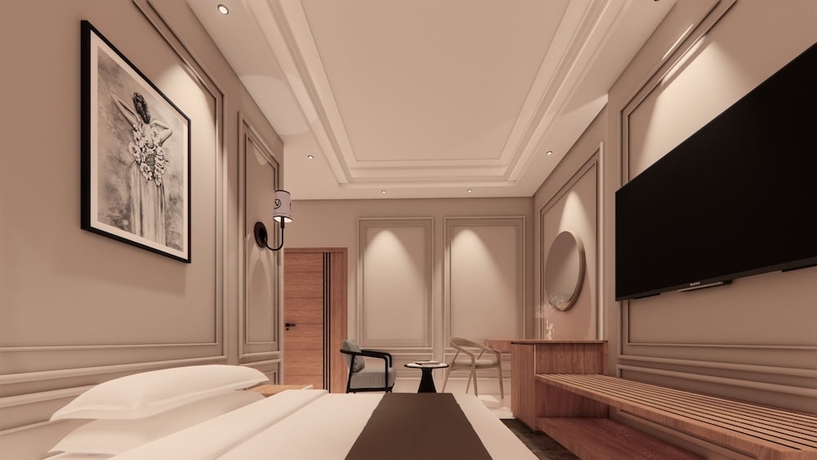 Imagen de la habitación del Hotel Utkals Bhubaneswar. Foto 10