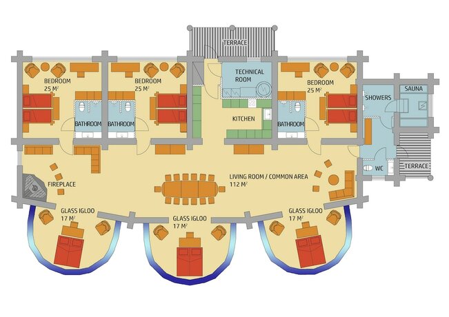 Imagen de la habitación del Hotel Utsjoki Arctic Resort. Foto 18