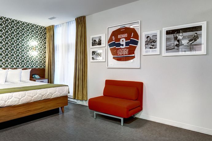 Imagen de la habitación del Hotel Uville Montreal. Foto 8