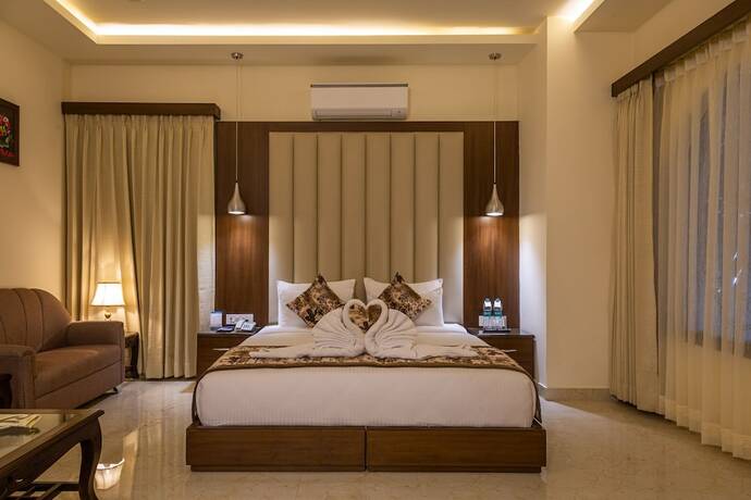 Imagen de la habitación del Hotel V One Pride, Dehradun. Foto 15