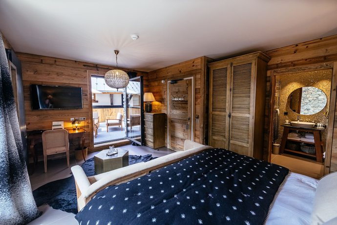 Imagen de la habitación del Hotel V de Vaujany. Foto 2