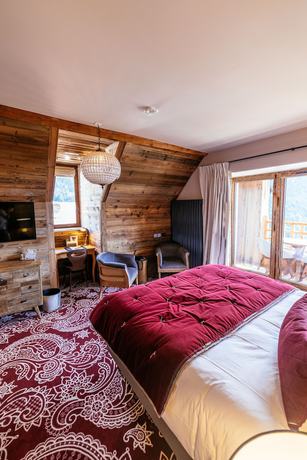 Imagen de la habitación del Hotel V de Vaujany. Foto 14