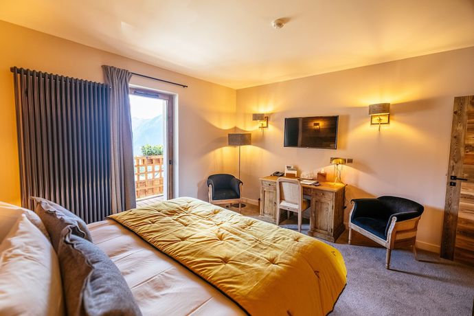 Imagen de la habitación del Hotel V de Vaujany. Foto 18