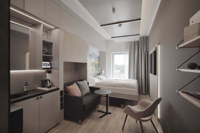 Imagen de la habitación del Hotel VALO and Work Helsinki. Foto 7