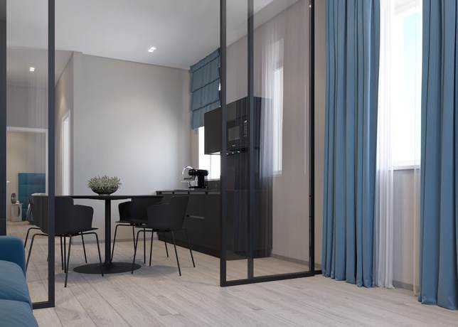 Imagen de la habitación del Hotel VI SUITES. Foto 7