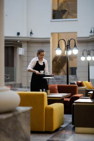 Imagen del bar/restaurante del Hotel VICTORIA Klaipėda. Foto 5