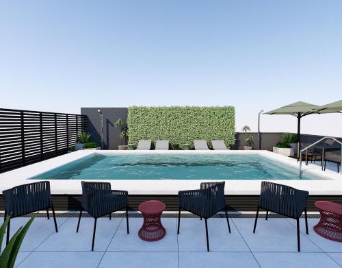 Imagen general del Hotel VISIONAPARTMENTS Basel Nauenstrasse. Foto 3