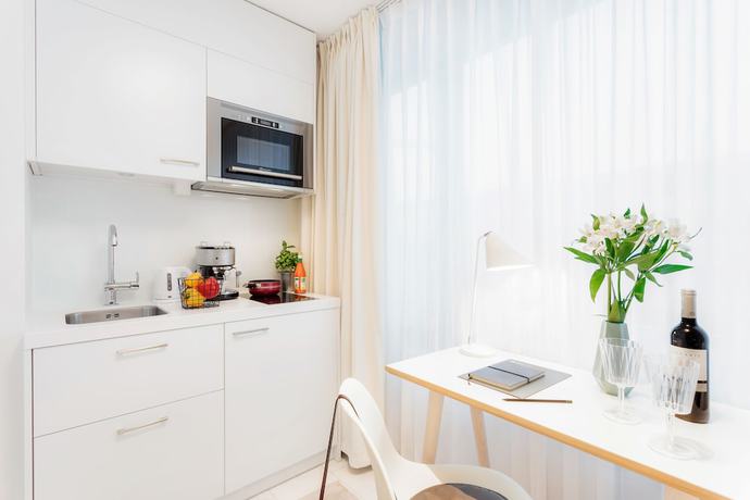 Imagen de la habitación del Hotel VISIONAPARTMENTS Zug Baarerstrasse. Foto 4