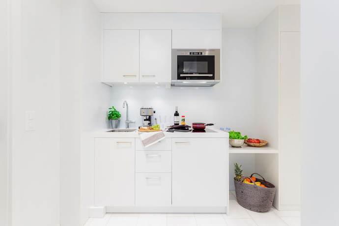 Imagen de la habitación del Hotel VISIONAPARTMENTS Zug Baarerstrasse. Foto 10