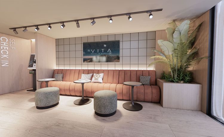 Imagen de los interiores del Hotel VITA Hotel & Rooftop. Foto 17
