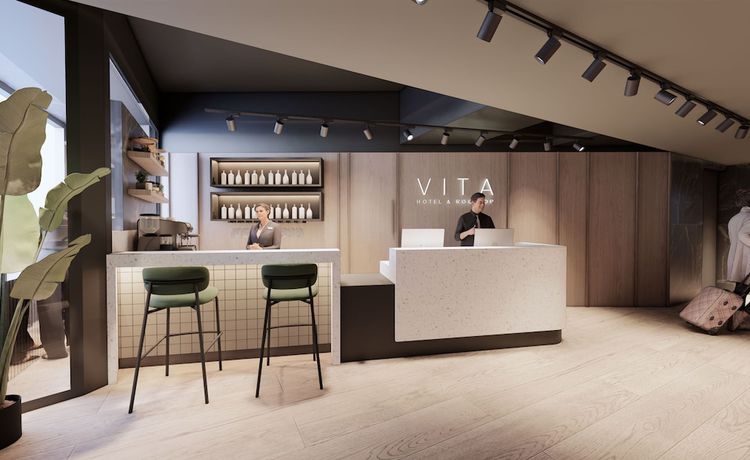 Imagen de los interiores del Hotel VITA Hotel & Rooftop. Foto 18